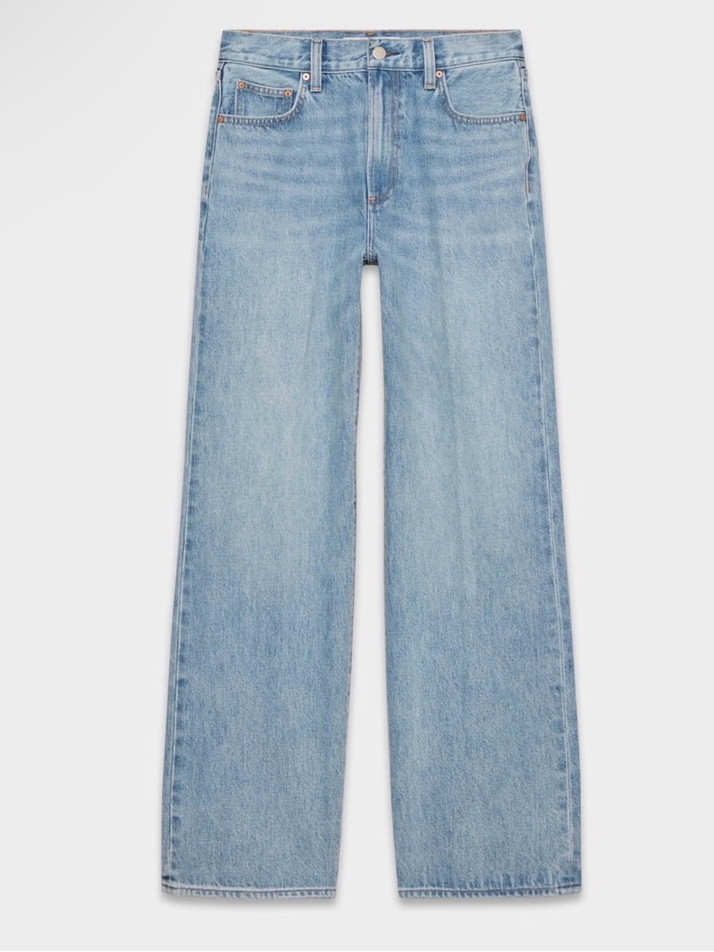 Denim Forum - Farrah Hi Rise Wide Leg Jeans - 30